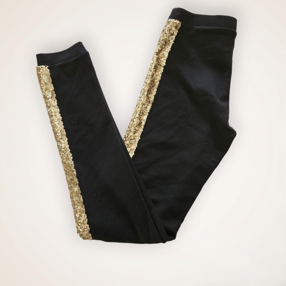 Calzedonia gold sequins leggings - Picture 2 of 7